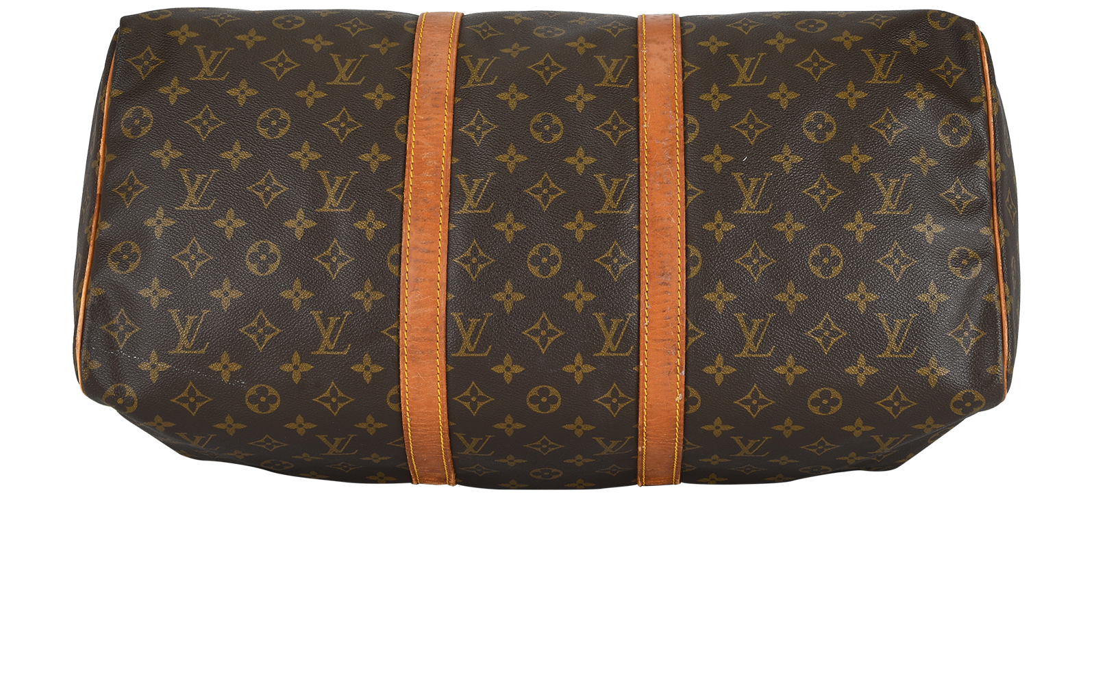 Vintage Keepall 50, &pound;650, Handbags, Brown, Canvas, Top view